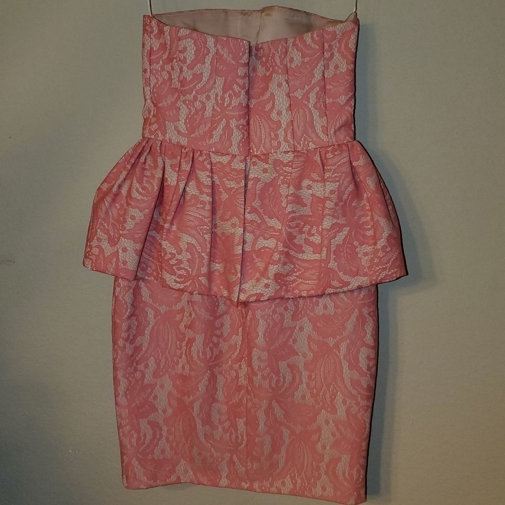 Zara Strapless Cocktail Dress - image 8